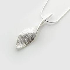 Martina Hamilton Bean Ri Silver Necklace