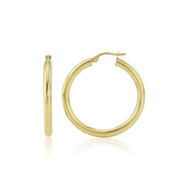 Buy Revere 9ct Gold Huggie Hoop Earrings  Womens earrings  Argos