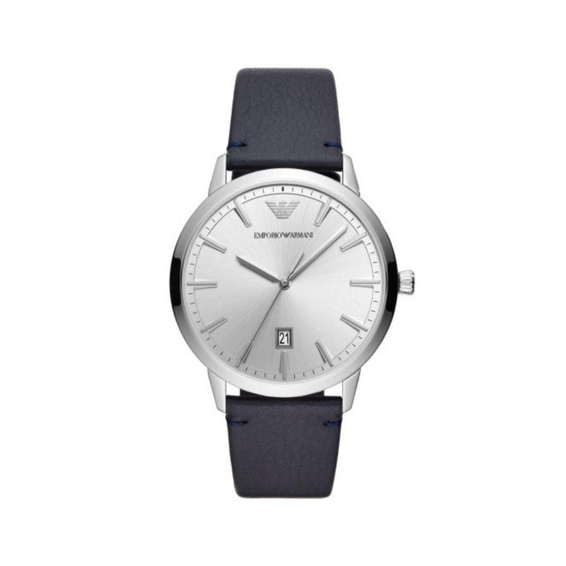 navy armani watch