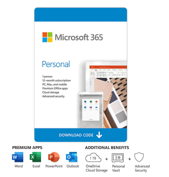 Microsoft 365 Personal (formerly Office 365 Personal)