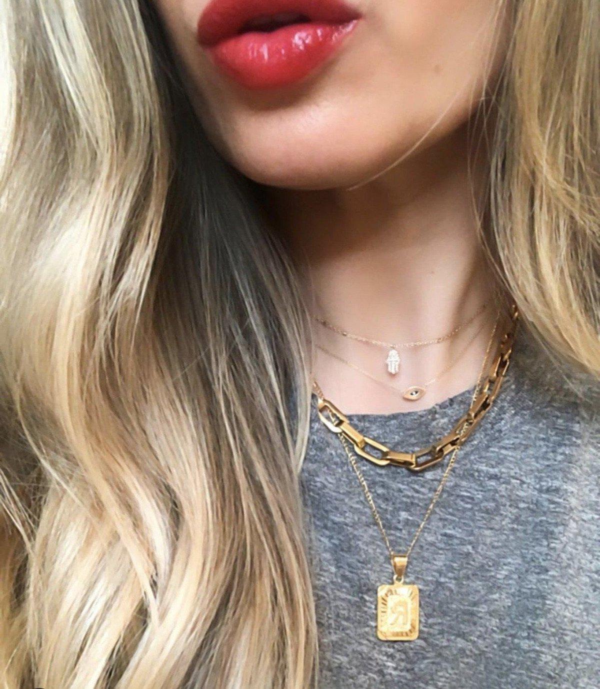 Candybar Necklace | Gold Necklace | High Quality Jewelry That Gives Back | Wear Bracha Jewelry