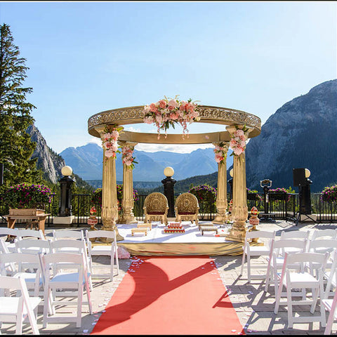 Gold Ring Mandap