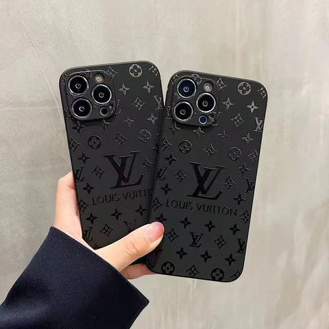 Premium LV Leather IPhone case