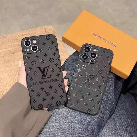 Premium LV Leather IPhone case