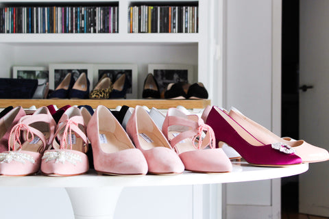 Pink wide fitting shoes. (Courtesy of sargassoandgrey.com)