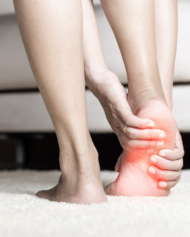 foot pain caused from high heels