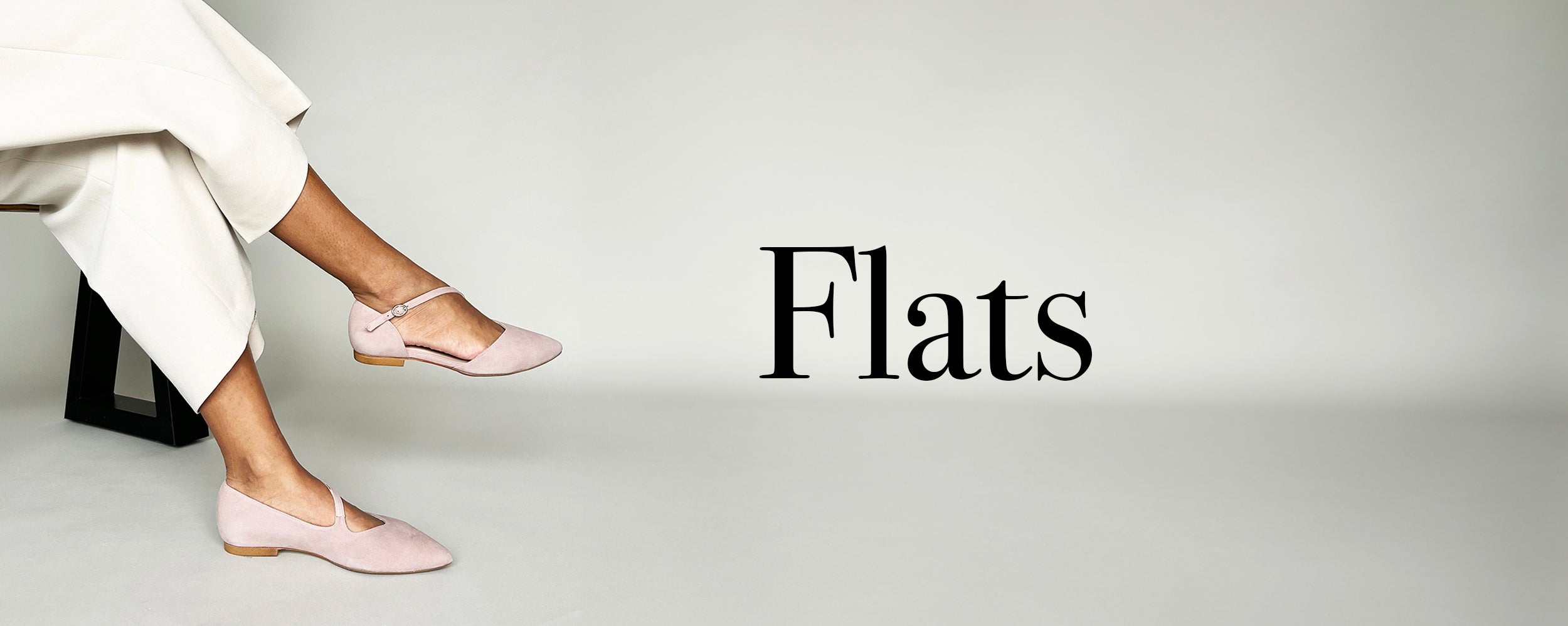 Ladies Wide Fit Flat Shoes & Sandals
