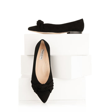 Ladies Wide Fit Flat Shoes & Sandals | Leather & Suede Flats