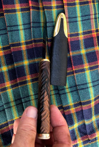 hand forged sgian dubh