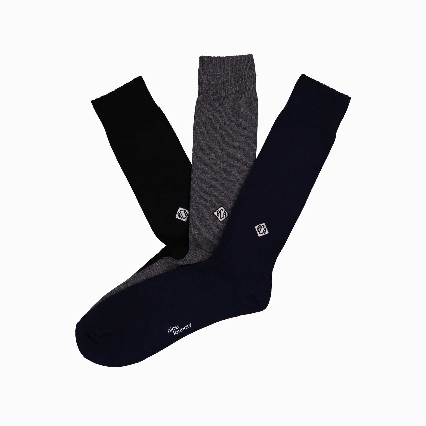 Men's Monogram Socks | Groomsmen Socks Gift | NICE LAUNDRY – Nice Laundry
