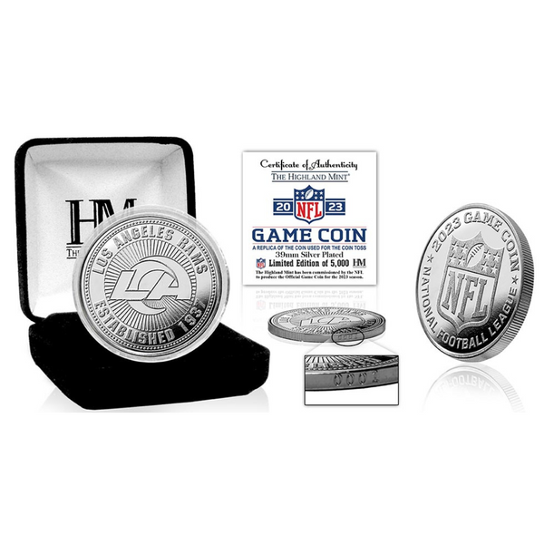 los angeles rams super bowl lvi challenge coin