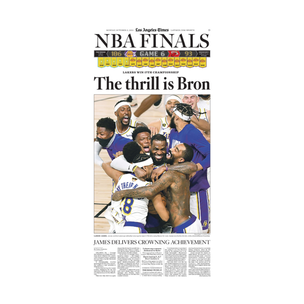 The 75 Greatest Lakers special section – Shop LA Times