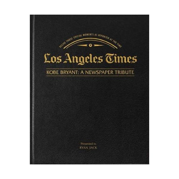 Kobe Bryant Tribute Book Shop La Times