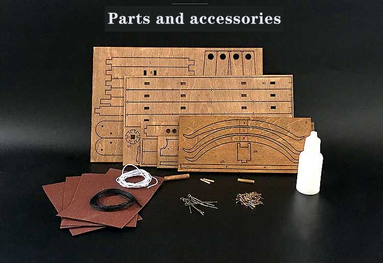 wooden model kit