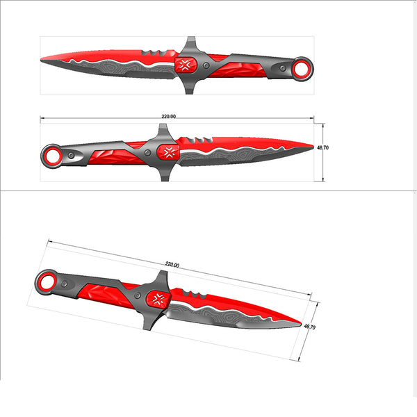 vct knife 3d model