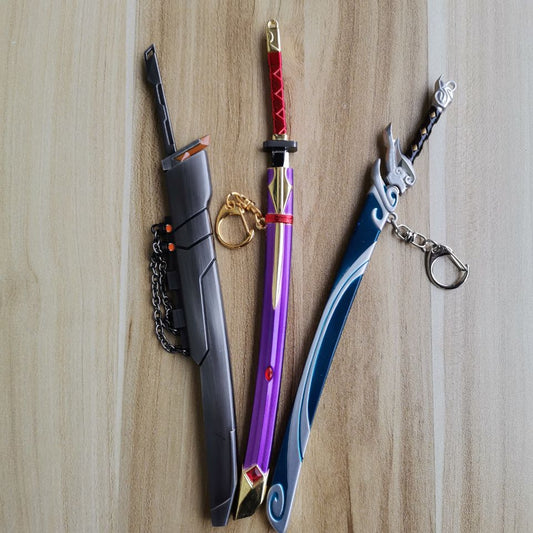 Ow Genji Sparrow Dragon Blade Wakizashi Zinc Alloy Model – Leones Marvelous  Items