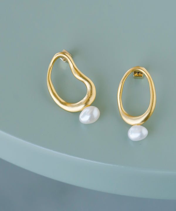 real pearl earrings online