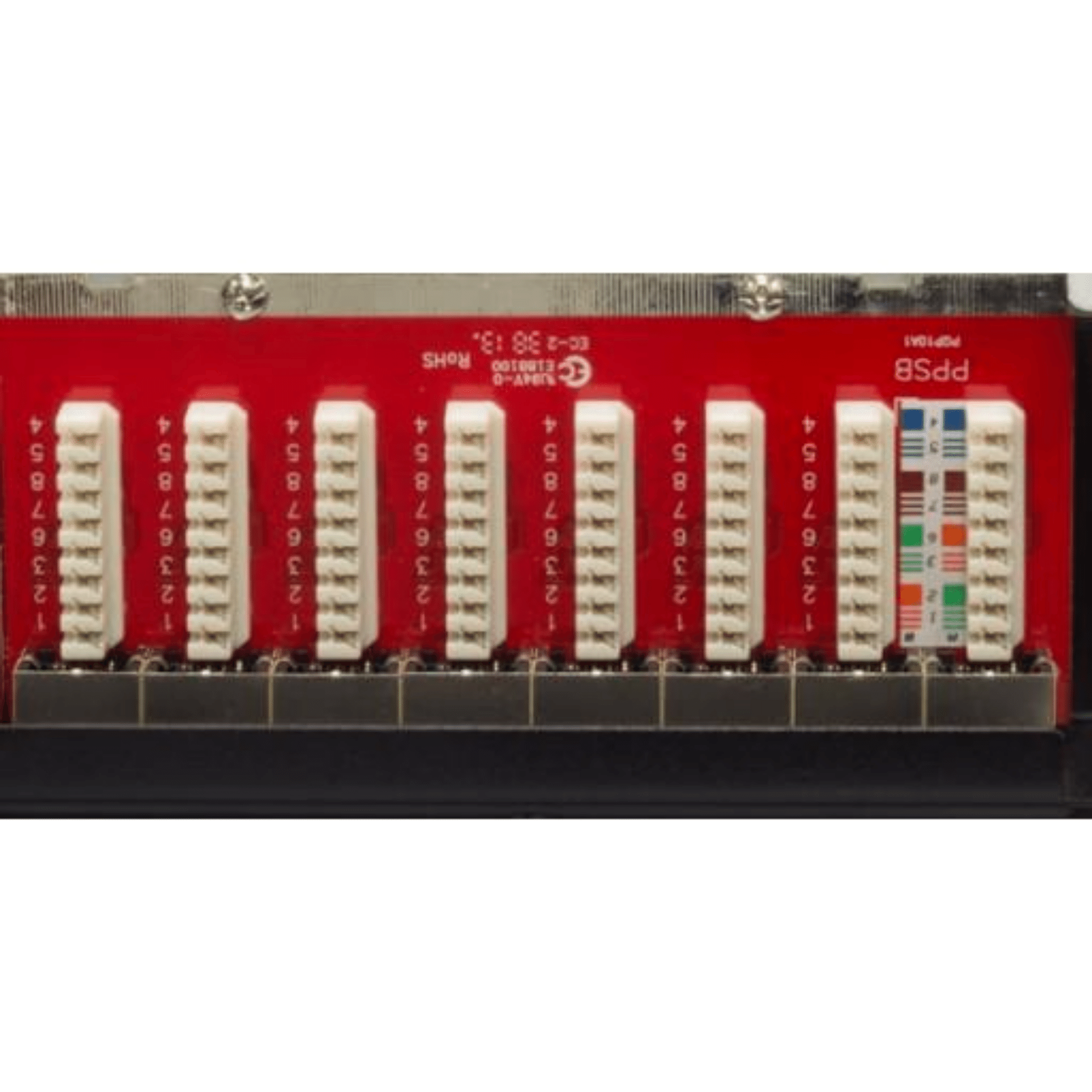 Krone 24 port patch panel label template