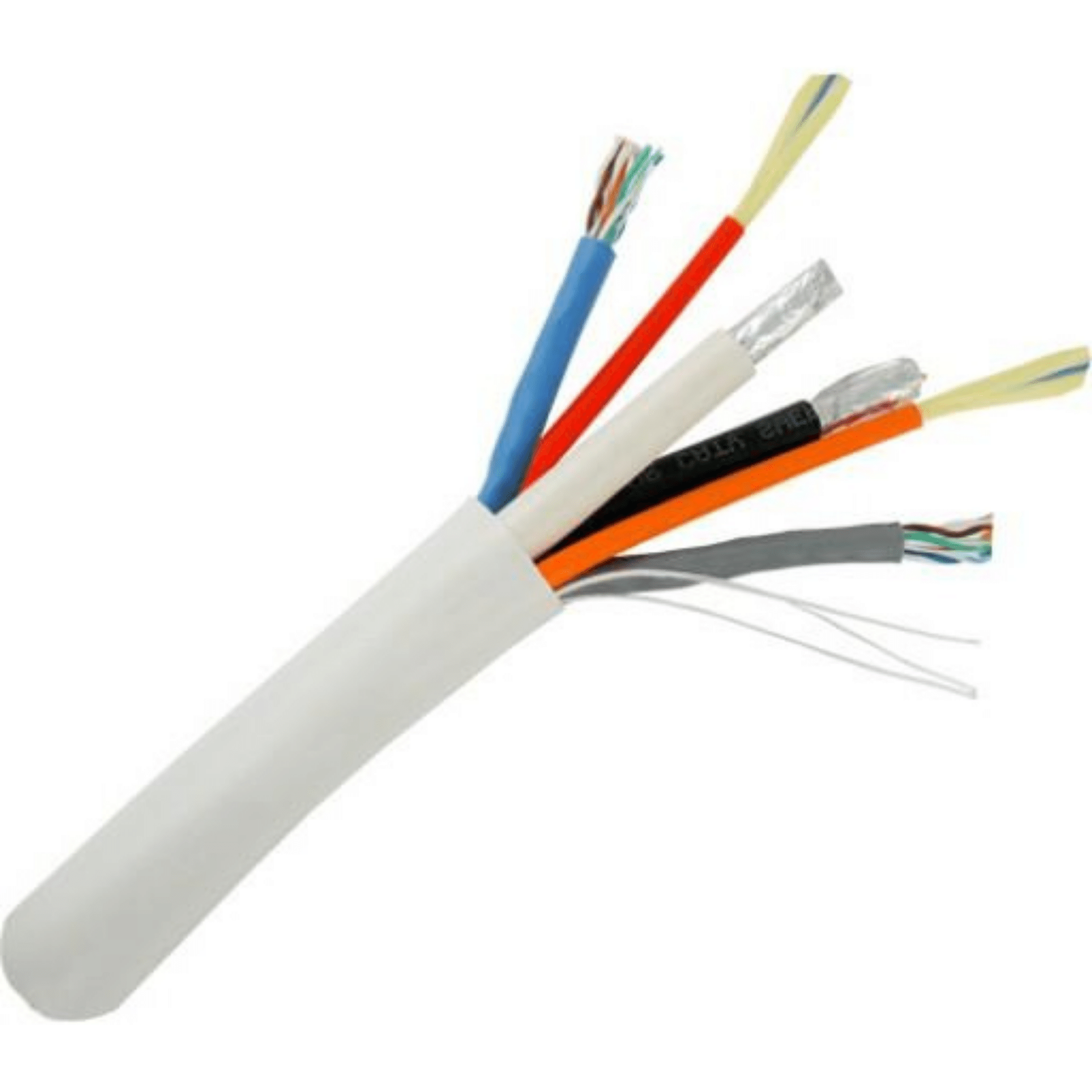 Bundle Cable - CAT5E (UTP), RG6 Quad, Fiber (2 Cores) | J2R Cabling ...