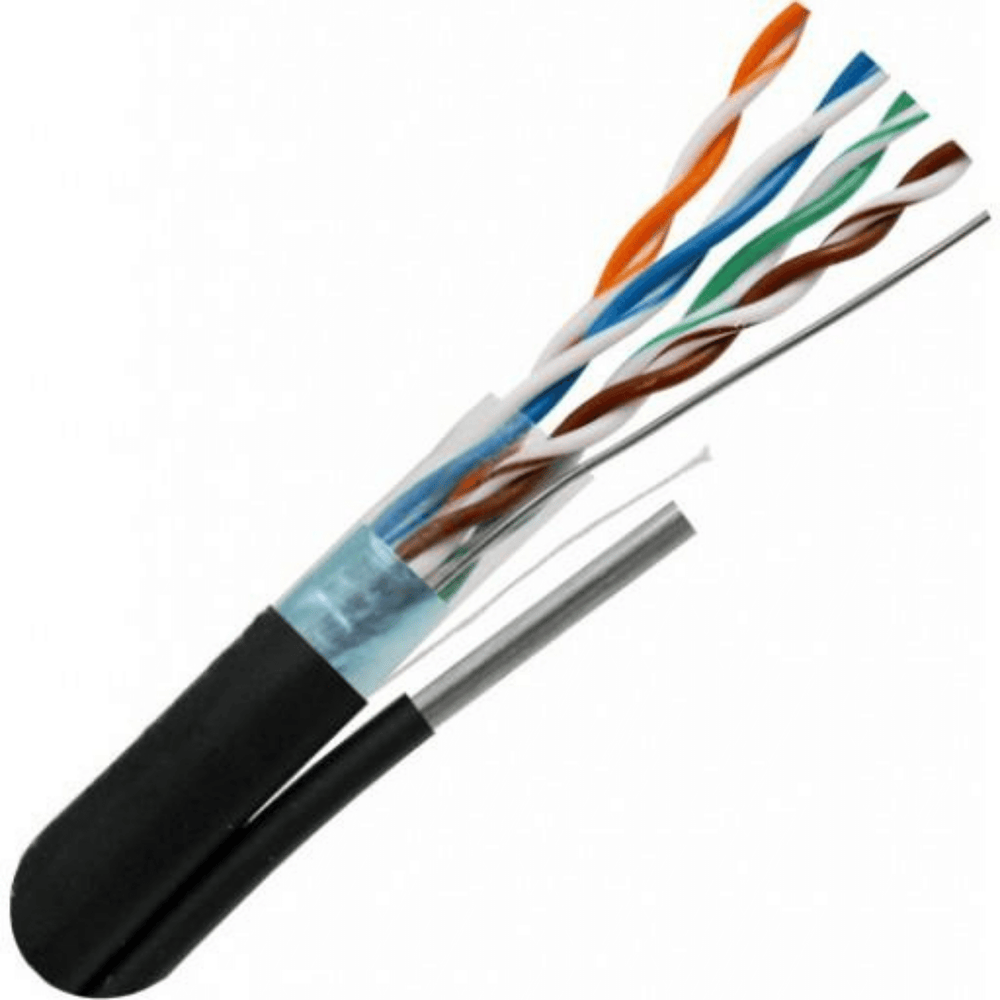 cat5 aerial cable with messenger