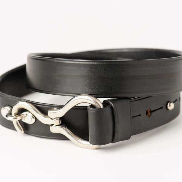 Black Hoof Pick Belt With Brass – Bluegrass Provisions Co