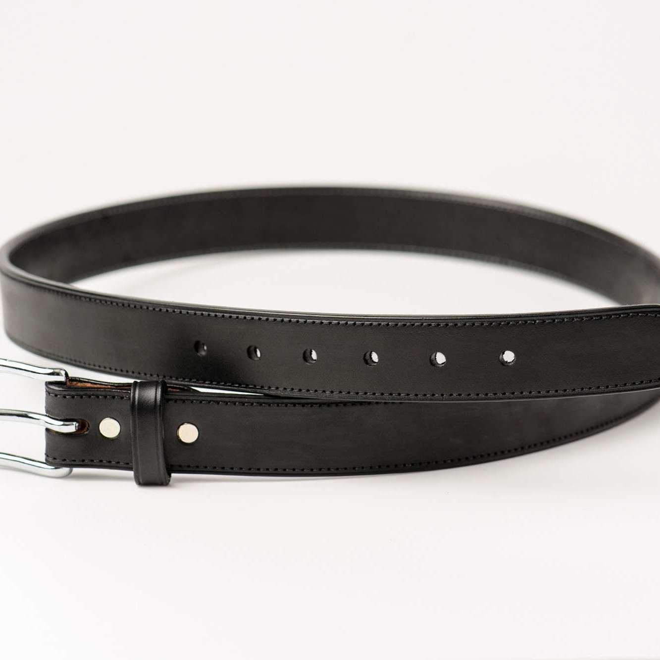 Premium Black Thoroughbred Belt