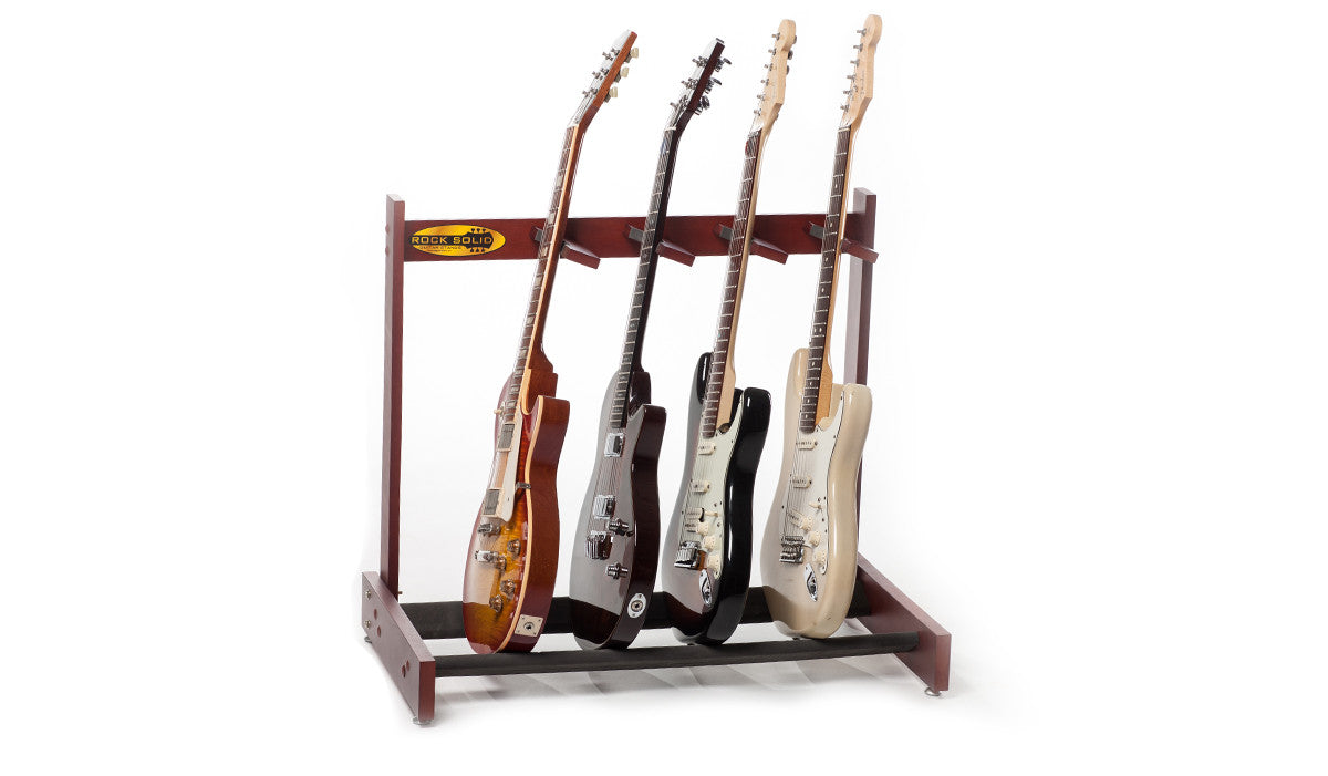 hardwood guitar stands