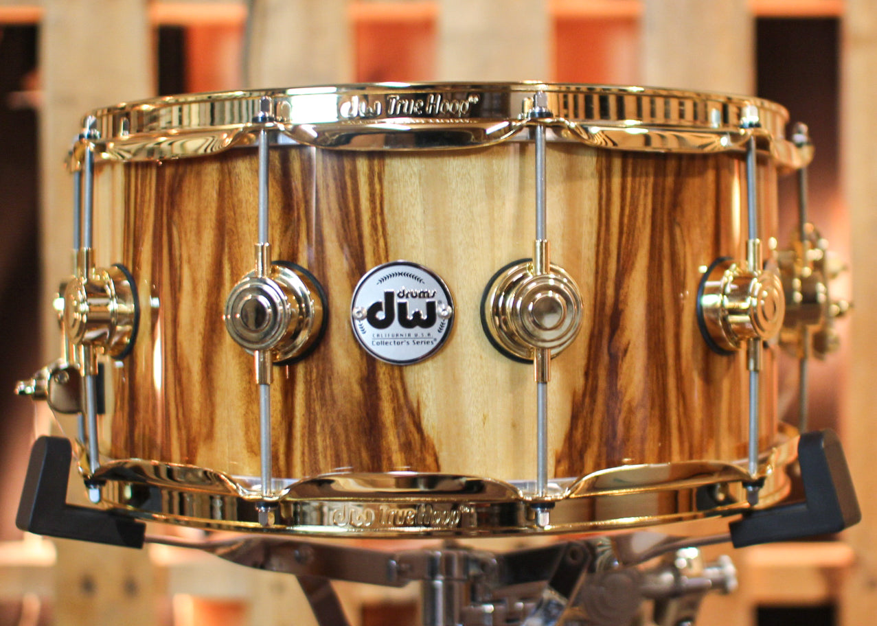 DW 6.5x14 Collector's Maple 333 African Chechen Snare Drum - SO