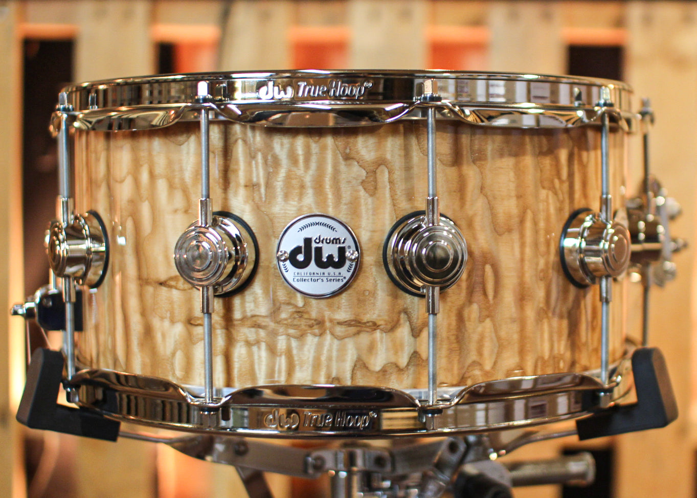 DW 6.5x14 Collector's Maple VLT Tamo Ash Snare Drum - SO 