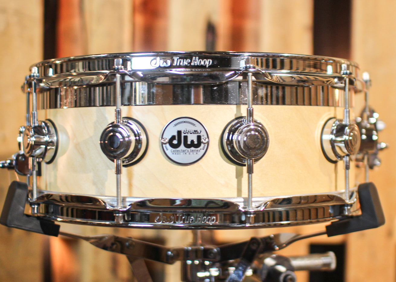 全日本送料無料 DW Series Snare Drums Edge Natural Snare DW 14”×5”