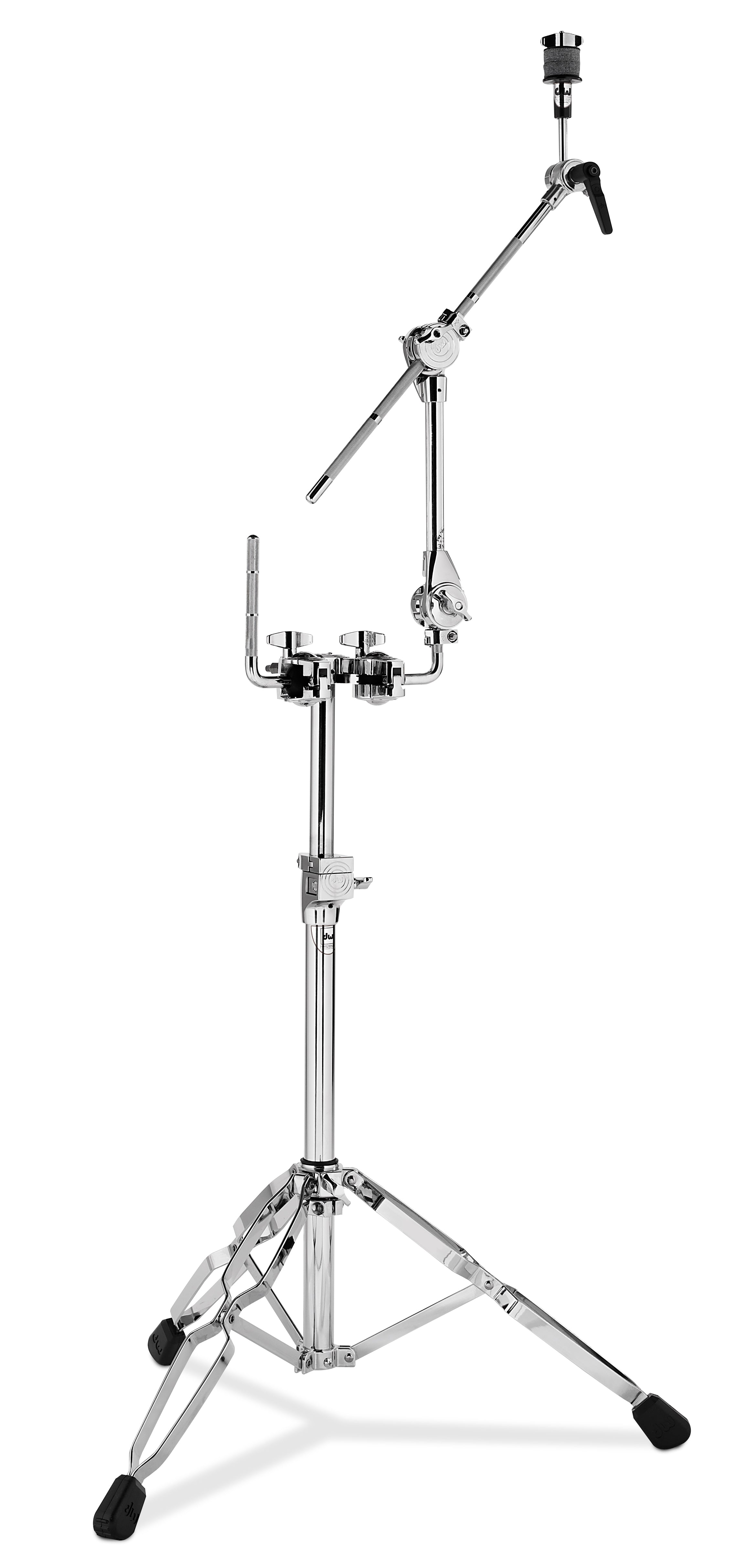 DW Hardware: DWCP9999 - Heavy Duty Single Tom & Cymbal Stand | The