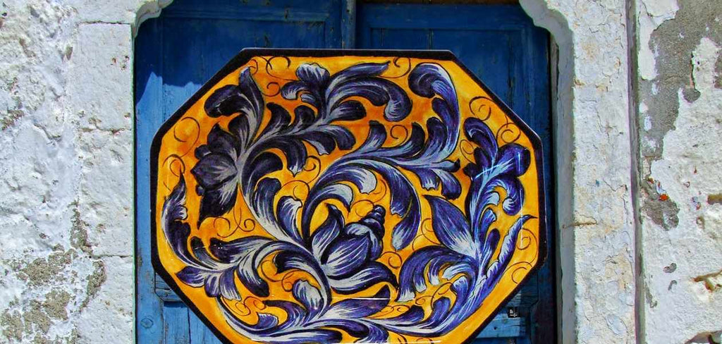 Authentic Talavera pottery and Majolica pottery servingware tableware and plates