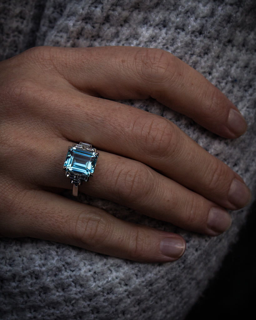 Moira Patience Fine Jewellery Aquamarine Rings Scotland