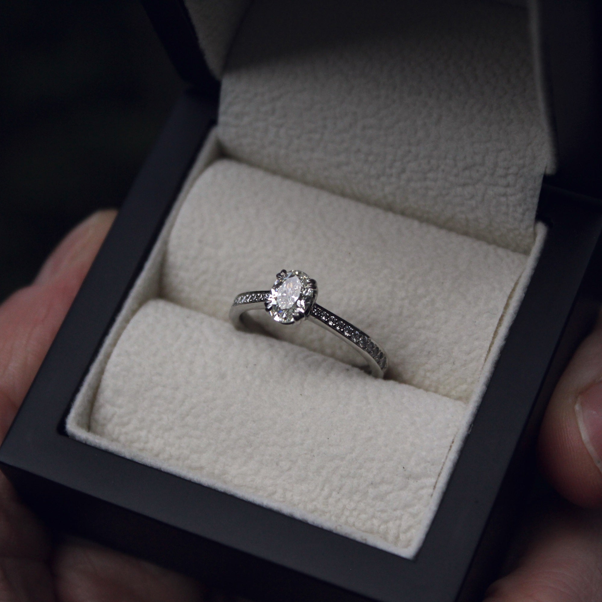 Oval Diamond Engagement Ring – Moira Patience Fine Jewellery