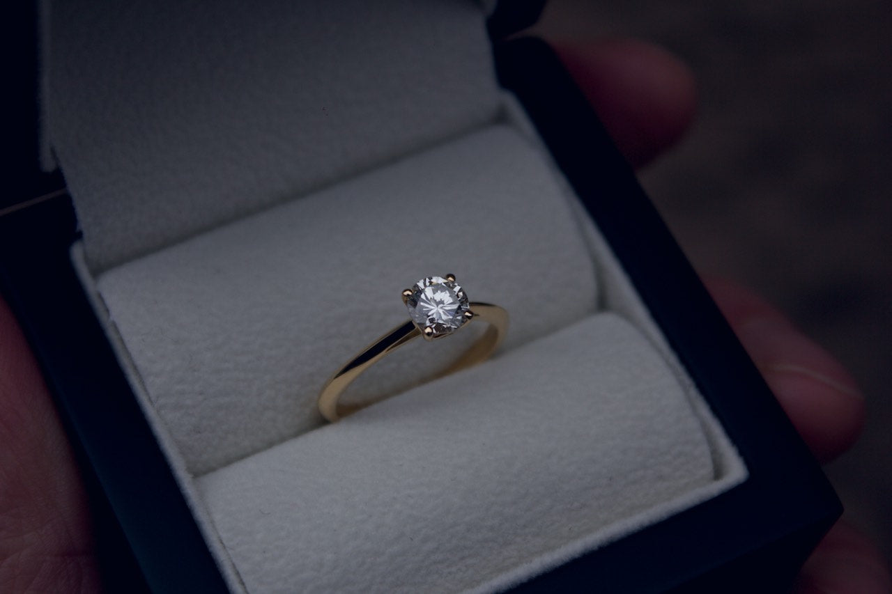 Vintage-Inspired Diamond Solitaire 