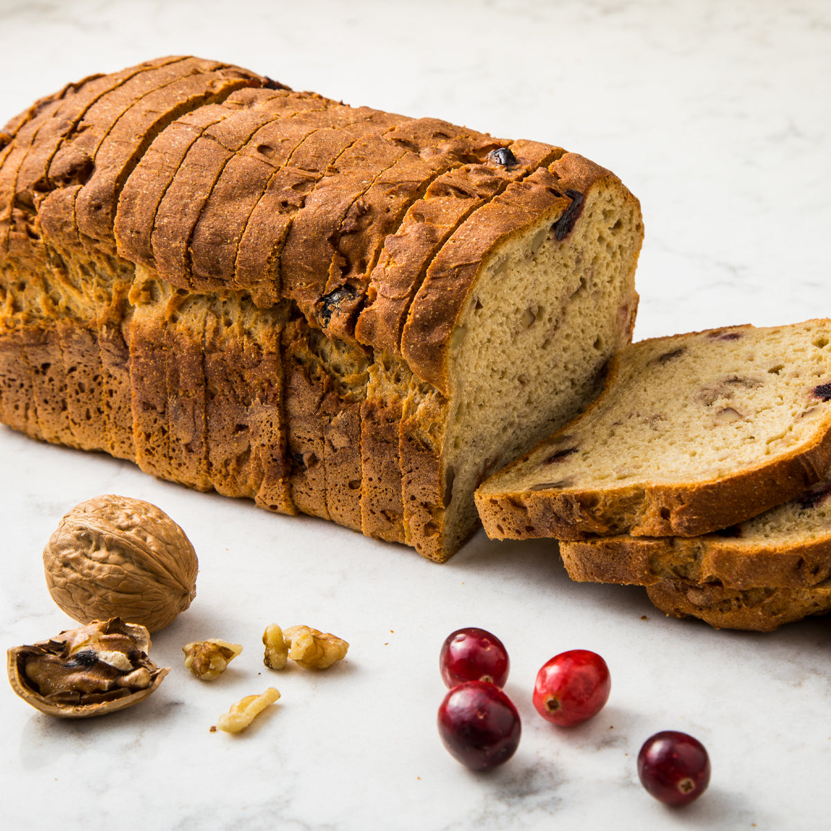 Gluten-Free | Cranberry Walnut Bread – Eban’s Bakehouse