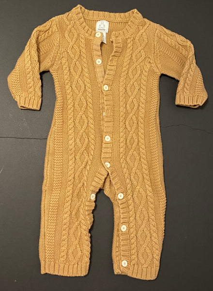 cable knit onesie