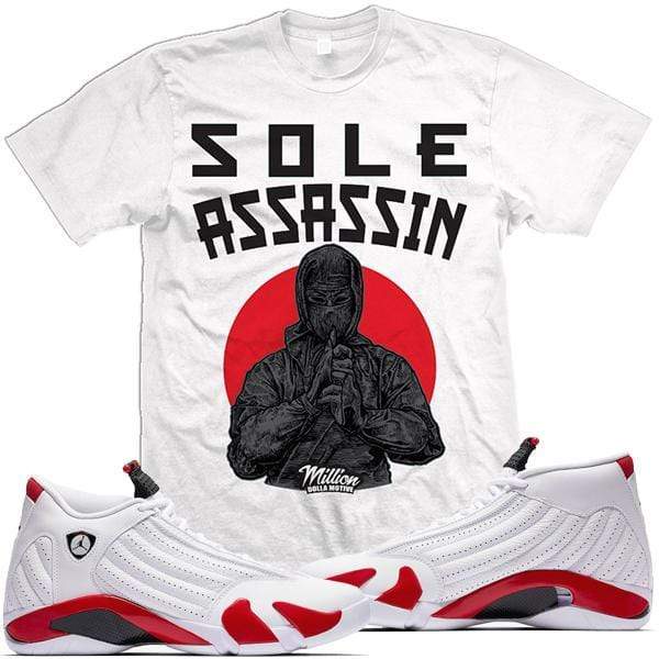 jordan 14 candy cane 2019 shirt