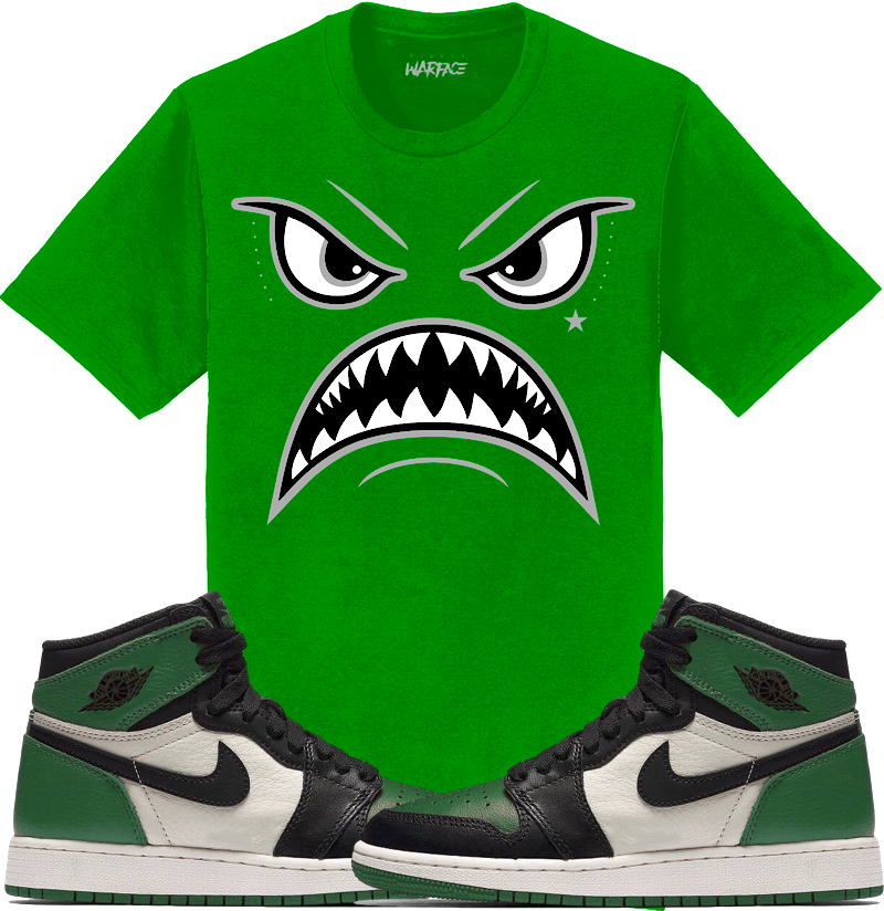 pine green jordan 1 shirts