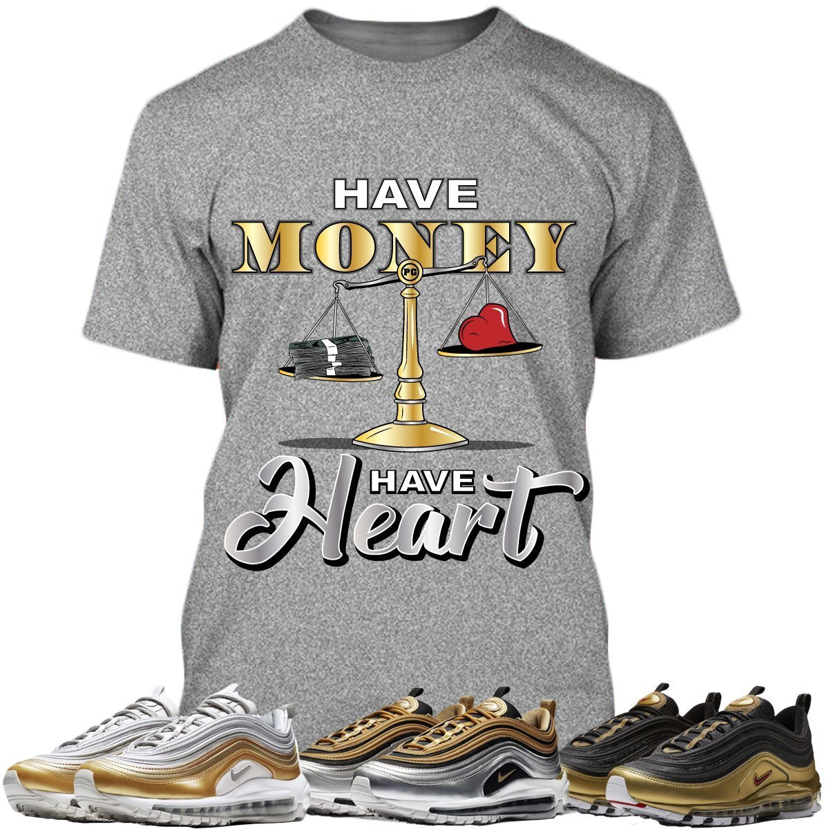 shirt to match gold air max 97