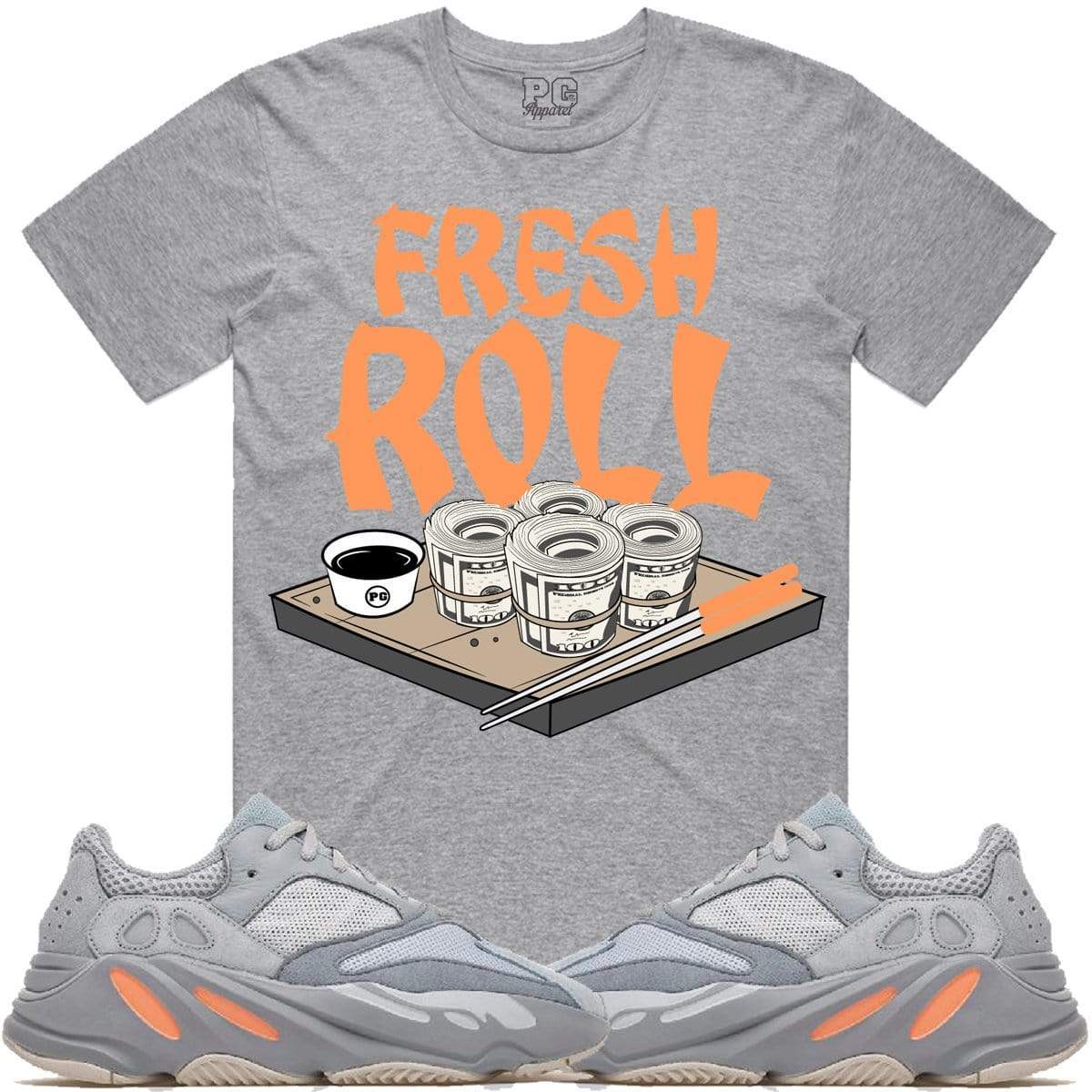 Yeezy 700 Inertia Match Sneaker Tees 