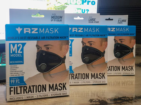 Best mask for lawn maintenance available in 3 sizes