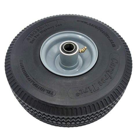 4.80/4.00-8 FLAT FREE TIRE AND WHEEL BY CAREFREE - In Place