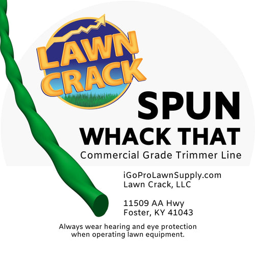 View .095 Spun Trimmer Line 1 Pound Commercial Grade Lawn Crack