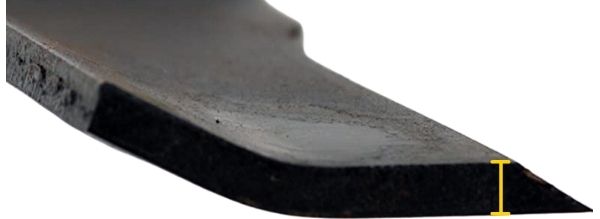 Lawn Mower Blade Thickness