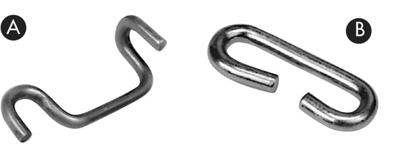 Chain fastener types