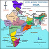 Map of India. TravelInfo, Creative Commons A-SA