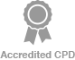 Certification independently accredited by CPD Standards Office London UK