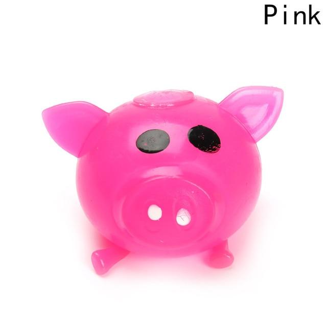 decompression splat toy pig