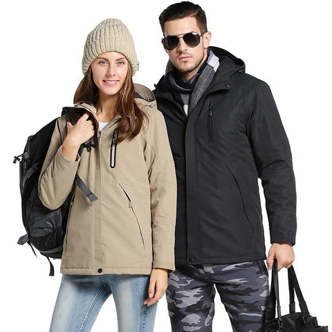 Heated Jacket Electric Womens And Mens Battery Coat Hunting Winter Rechargeable Women's Heat